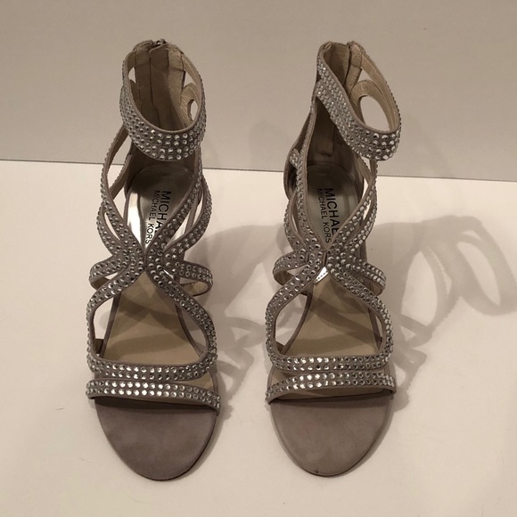 Michael Kors gray Heels - Picture 2 of 4
